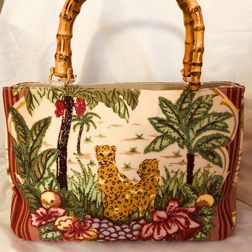 Safari Beaded Handbag 🧡